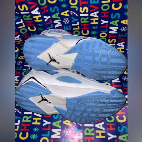 Jordan True Flight white and baby blue, size 8.5 - Picture 7 of 8